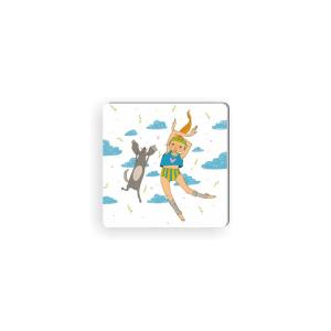 Магнит "Аэробика". Автор Лиза Шелест.