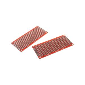 Макетная плата 30*70мм PCB G44 2.54мм (упаковка 2шт) двухсторонняя