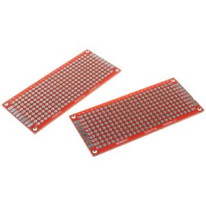 Макетная плата 30*70мм PCB G44 2.54мм (упаковка 2шт) двухсторонняя