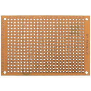 Макетная плата 50*70мм PCB G39 2.54мм (упаковка 2шт) односторонняя