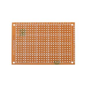 Макетная плата 50*70мм PCB G39 2.54мм (упаковка 2шт) односторонняя