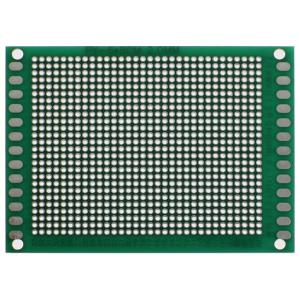 Макетная плата 60*80мм PCB G35 2.54мм (упаковка 2шт) двухсторонняя