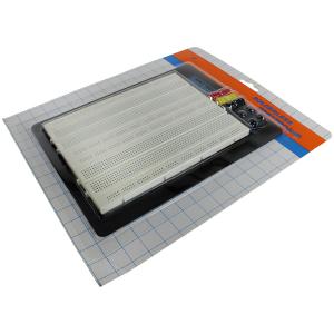 Макетная плата без пайки 1680 точек ZY-W204 с клеммами питания 170*130*8.5мм