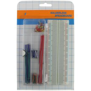 Макетная плата без пайки 830 точек ZY-102 (с набором перемычек ZYJ-140) 166*55*8.2мм 