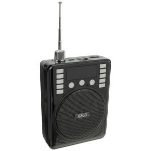 Мегафон K863 головной USB/microSD, радио, bluetooch, черный