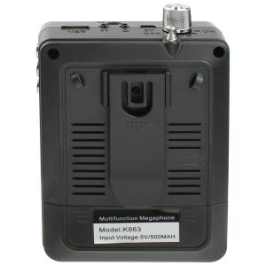 Мегафон K863 головной USB/microSD, радио, bluetooch, черный