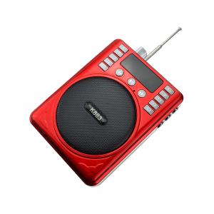 Мегафон K863D головной USB/microSD, радио, bluetooch, красный