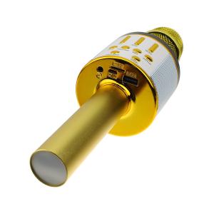 Микрофон караоке K068 Magic Karaoke c Bluetooth, gold