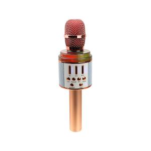 Микрофон караоке K068 Magic Karaoke c Bluetooth, rose gold