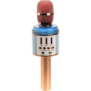 Микрофон караоке K068 Magic Karaoke c Bluetooth, rose gold