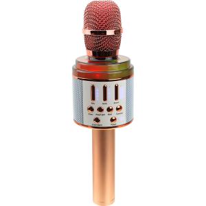 Микрофон караоке K068 Magic Karaoke c Bluetooth, rose gold
