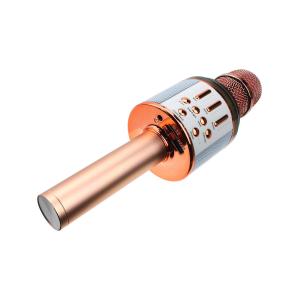 Микрофон караоке K068 Magic Karaoke c Bluetooth, rose gold