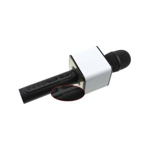 Микрофон караоке SD-08 USB/microSD встроенная колонка, царапина