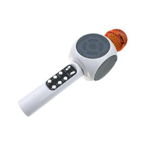 Микрофон караоке WS-1816 Magic Karaoke c Bluetooth, белый