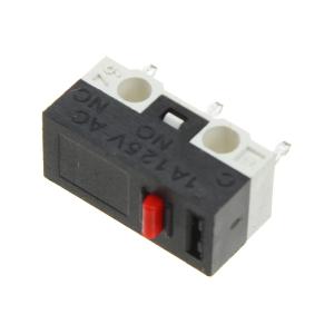 Микропереключатель 12.8*6.5*5.8мм KW1.5, 1А, 125В VAC, JIE