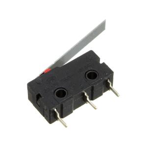 Микропереключатель 19.8*10.6*6.4мм Ruichi SM5-03P рычаг (3А 250В VAC)