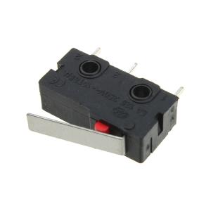 Микропереключатель 19.8*10.6*6.4мм SM5-02N-25G, 3А, 250В VAC, рычаг 14.5мм, Ruichi