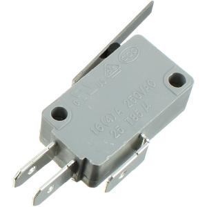 Микропереключатель 28*16*10мм, SC799 + рычаг 25мм, 16А, 250В, контакт 6.3мм[copy]