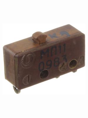 Микропереключатель МП11 4А 250В