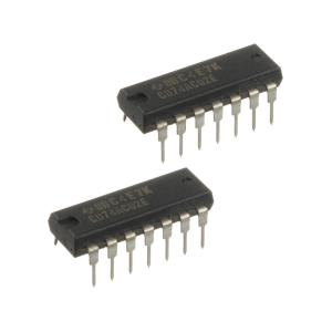 Микросхема 74AC02E (ЛЕ1) DIP14 Texas (упаковка 2шт)