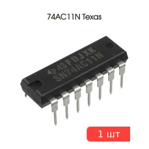 Микросхема 74AC11N (ЛИ3) DIP14 Texas