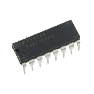 Микросхема 74AC151PC, КР1554КП7, DIP16, Fairchild