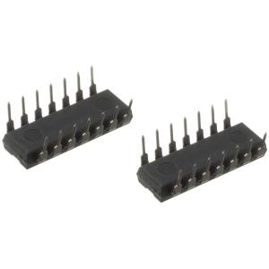 Микросхема 74HC08N (ЛИ1) DIP-14 Texas (упаковка 2шт)