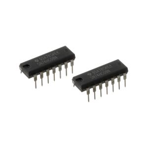 Микросхема 74HC08N (ЛИ1) DIP-14 Texas (упаковка 2шт)
