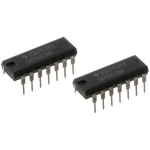 Микросхема 74HC08N (ЛИ1) DIP-14 Texas (упаковка 2шт)