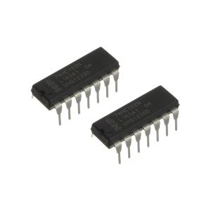 Микросхема 74HC132N (ТЛ3) DIP14 NXP (упаковка 2шт)