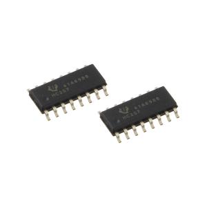 Микросхема 74HC257D (КП11) SO16 Texas (упаковка 2шт)