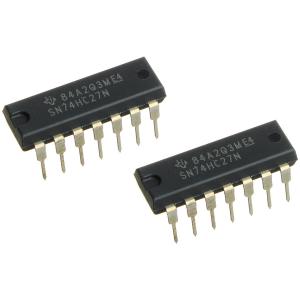 Микросхема 74HC27N (ЛЕ4) DIP14 Texas (упаковка 2шт)