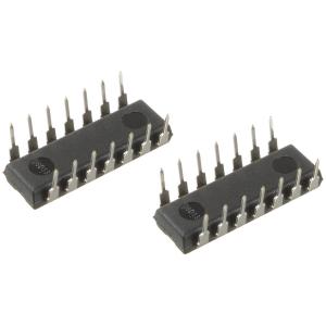 Микросхема 74HC74N (ТМ2) DIP14 Texas (упаковка 2шт)