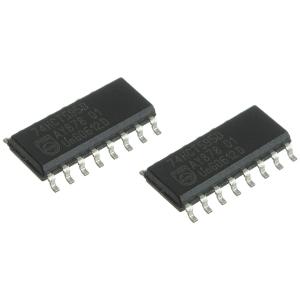 Микросхема 74HCT595D (ИР52) SO16 Philips (упаковка 2шт)