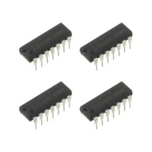 Микросхема CD4001BE (ЛЕ5) DIP14 HGSEMI (упаковка 4шт)