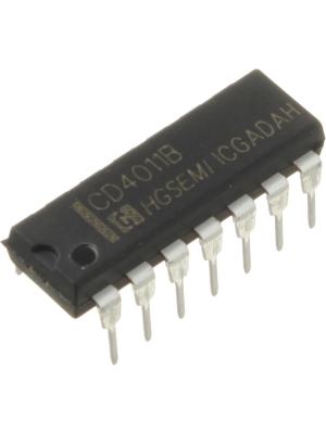 Микросхема CD4011BE (ЛА7) DIP14 HGSEMI