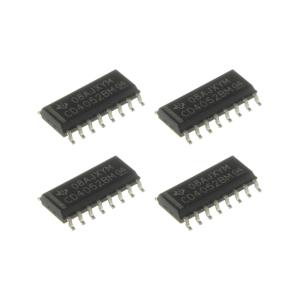 Микросхема CD4052BM (КП1) SO16 Texas (упаковка 4шт)