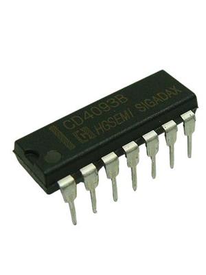 Микросхема CD4093BE (ТЛ1) DIP14 HGSEMI