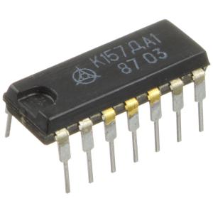 Микросхема К157ДА1 DIP14