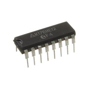 Микросхема К176ИЕ12, DIP16