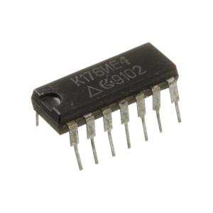 Микросхема К176ИЕ4, DIP14