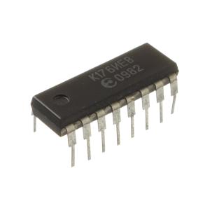 Микросхема К176ИЕ8, DIP16