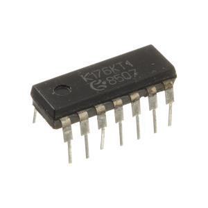 Микросхема К176КТ1, DIP14