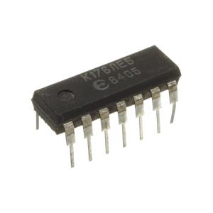 Микросхема К176ЛЕ5, DIP14