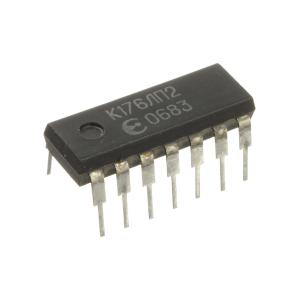 Микросхема К176ЛП2, DIP14