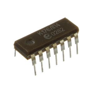 Микросхема К176ЛП4, DIP14