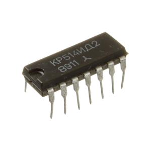 Микросхема К514ИД2 DIP14