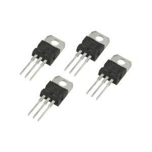 Микросхема L7805CV TO-220 UMW (упаковка 4шт) 5В 1.2А