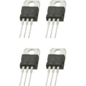 Микросхема L7812CV-DG TO-220 UMW (+12В 1.2А) (упаковка 4шт)