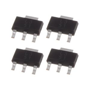 Микросхема LM317DCYR SOT-223 Texas (упаковка 4шт) 1.2-37В 1.5А